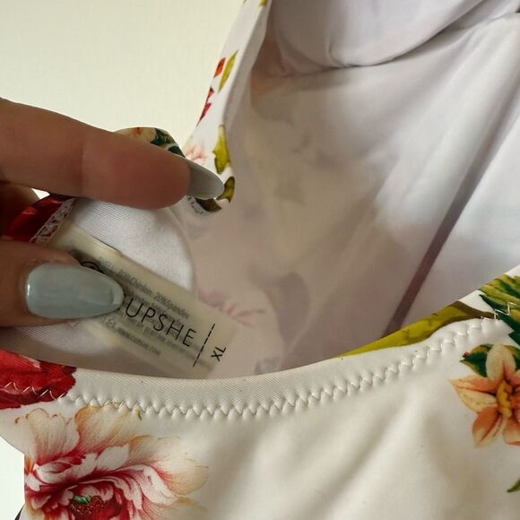 Floral One-Piece Swimsuit - Picture 4 of 4